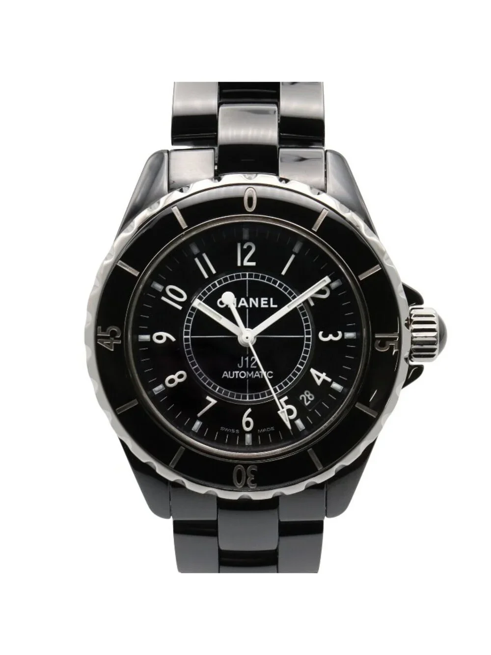 Chanel Watch Black Ceramic